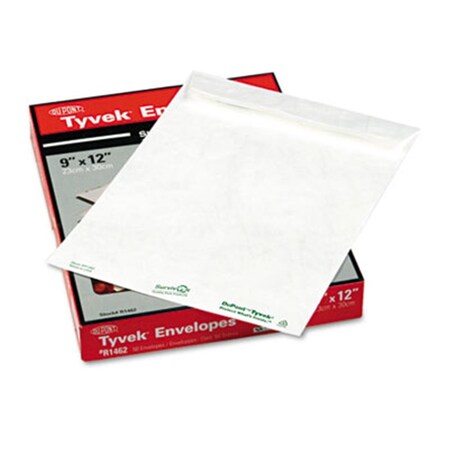 Survivor Tyvek Mailer- Side Seam- 9 x 12- White- 50/Box SU33346